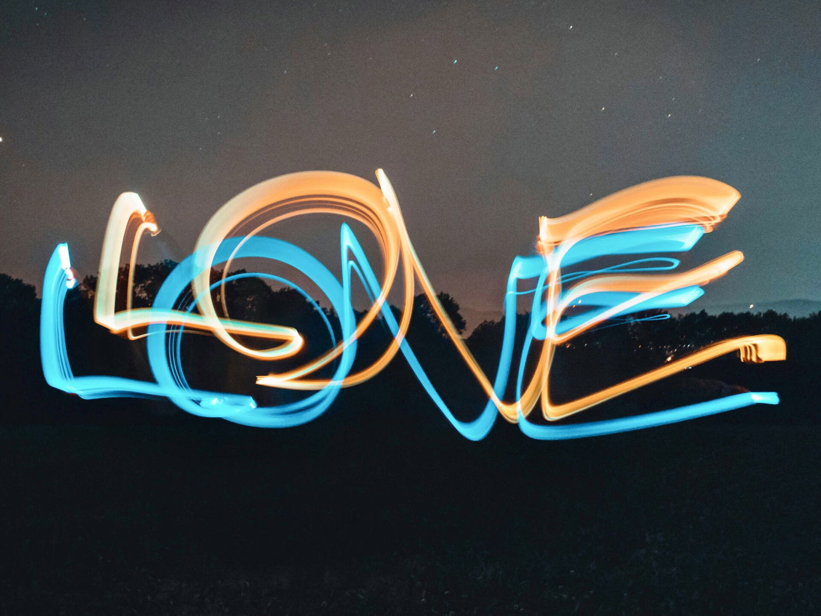 Love light art