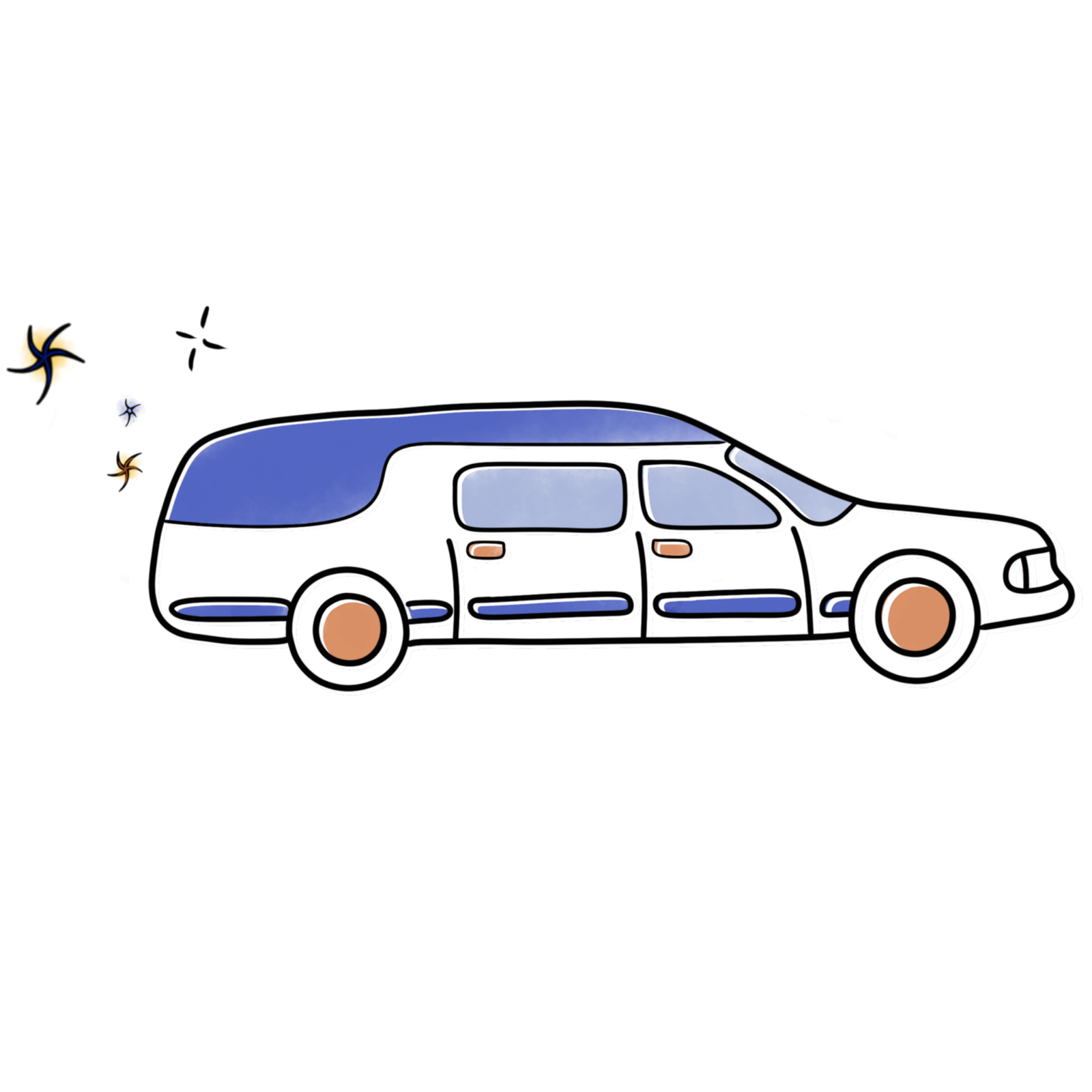 Hearse illustration