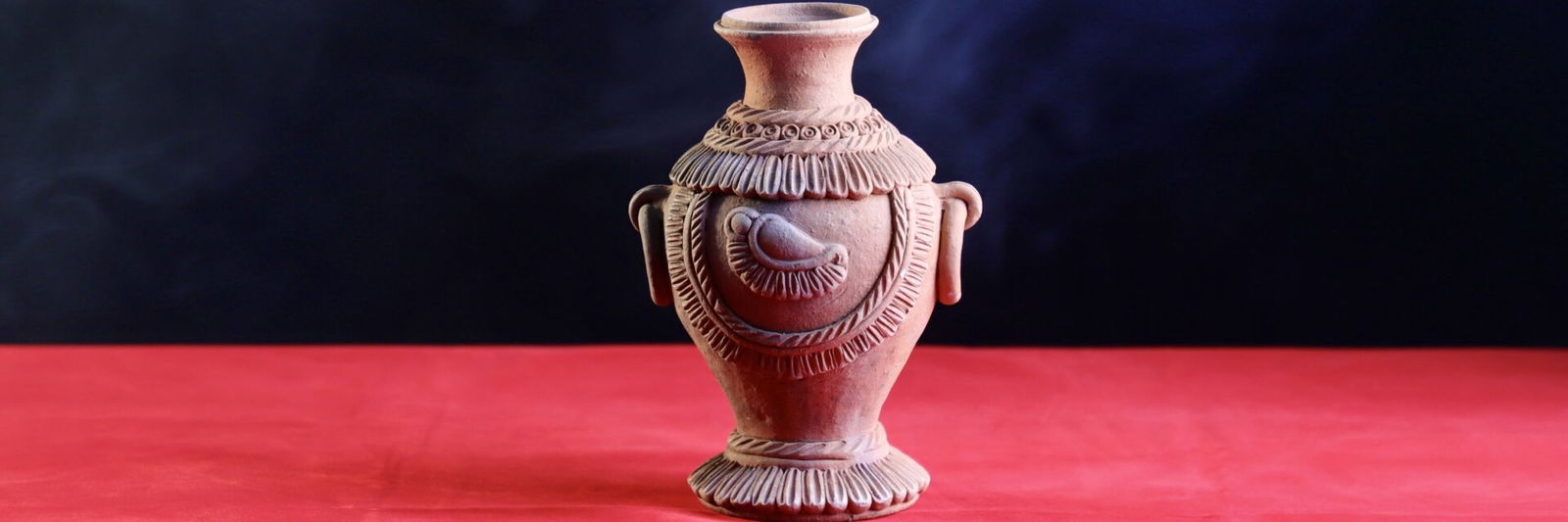 Indian cremation urn