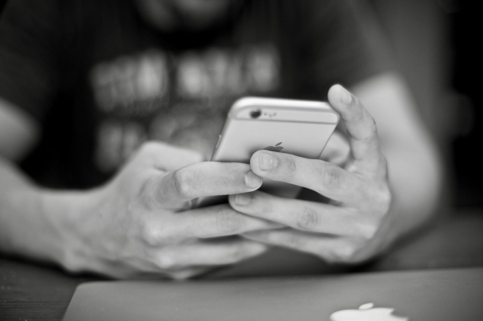 Person making a phonecall