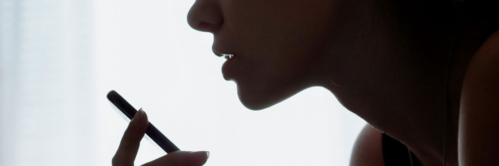 Person talking on phone