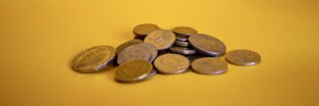 Pile of coins