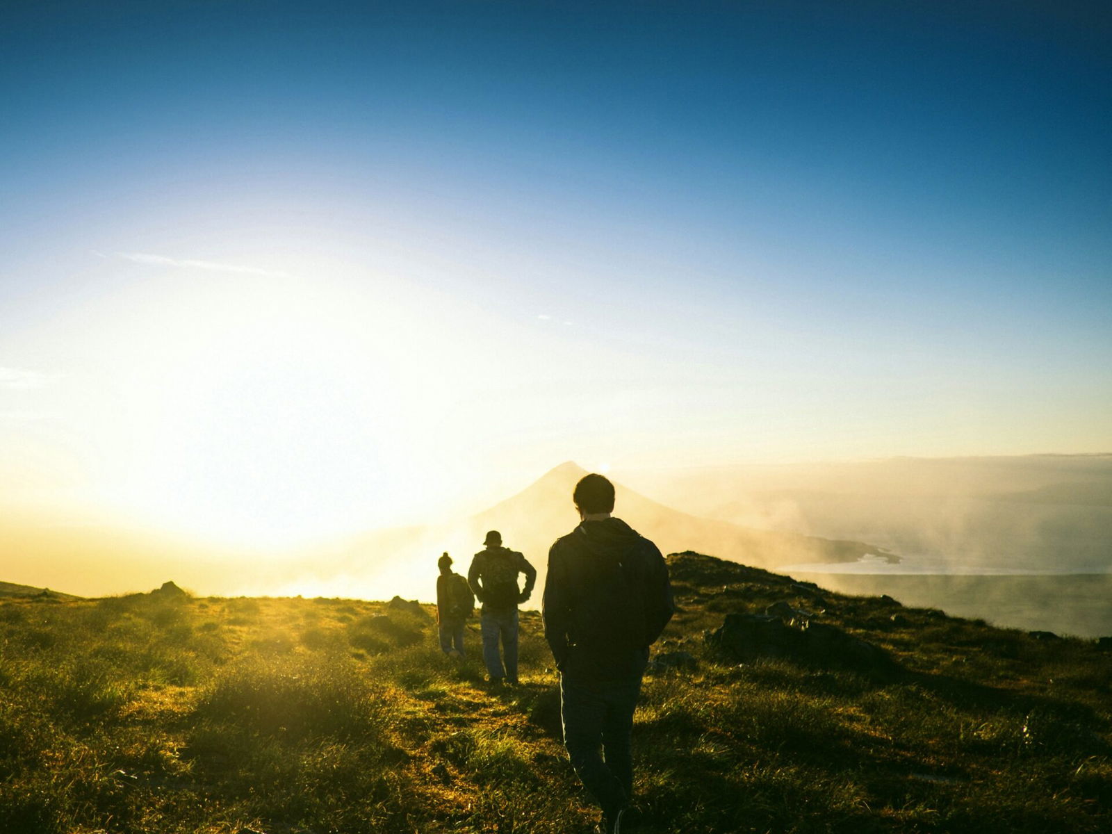 People on a hike